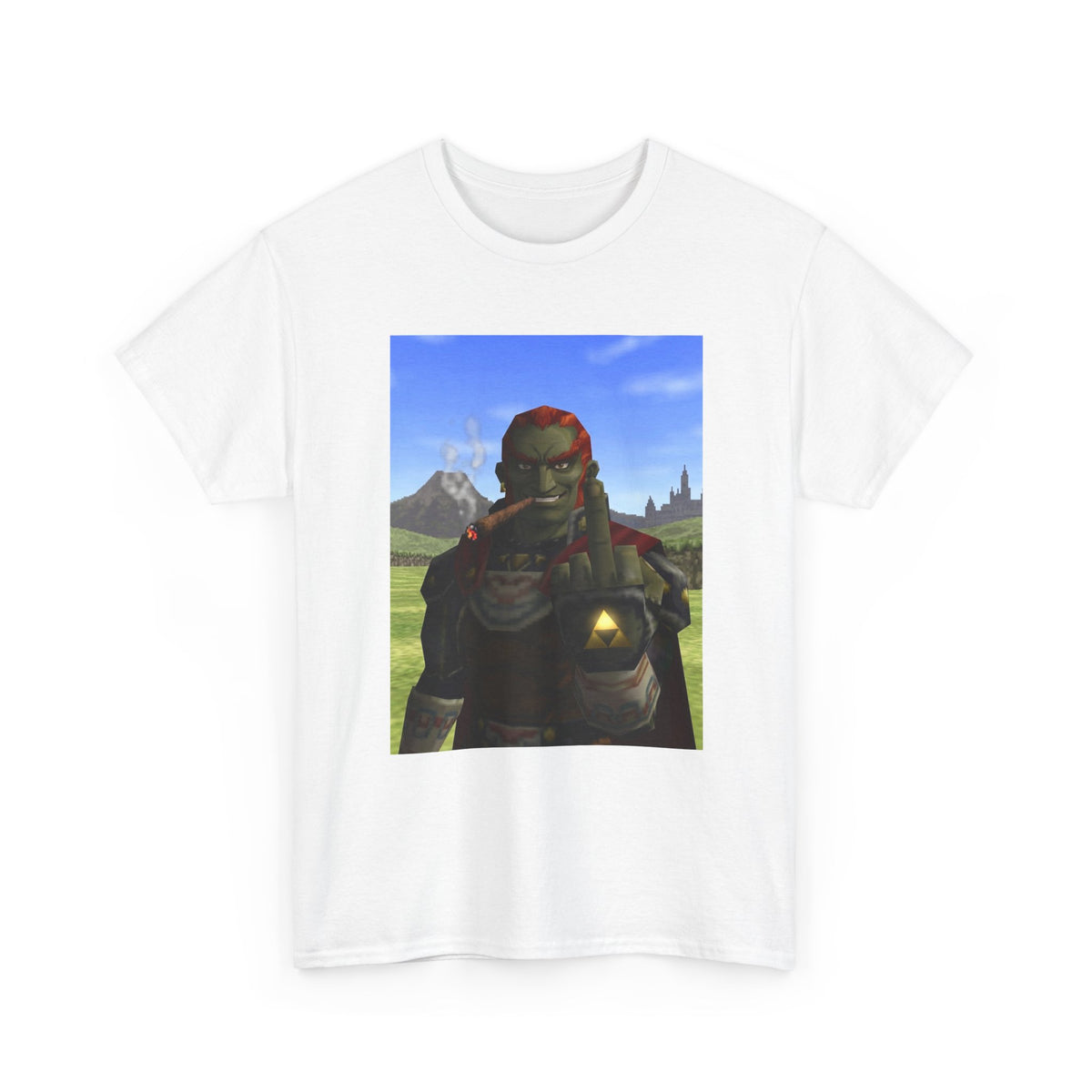 Ganondorf Smoking, Flipping Bird Tee