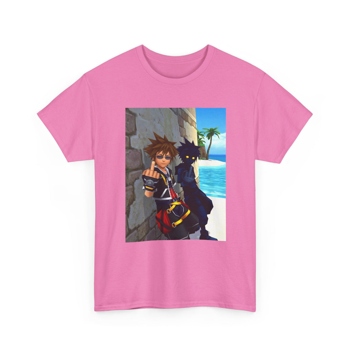 Sora And Shadow Flipping You Off