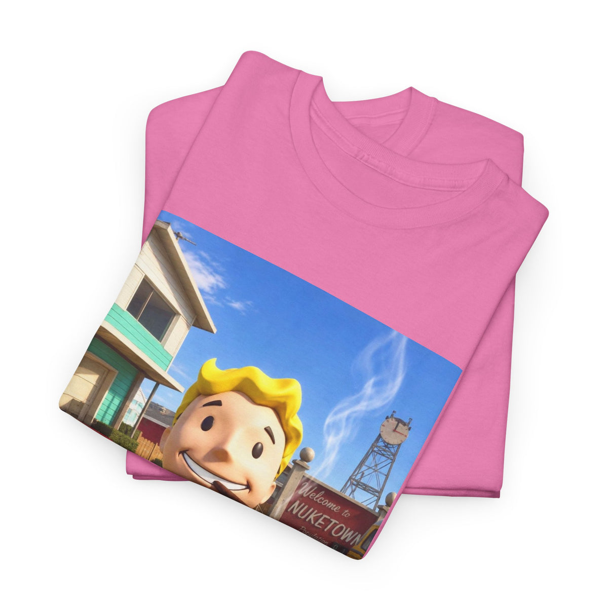 Vault Boy Smoking Blunt In Nuketown