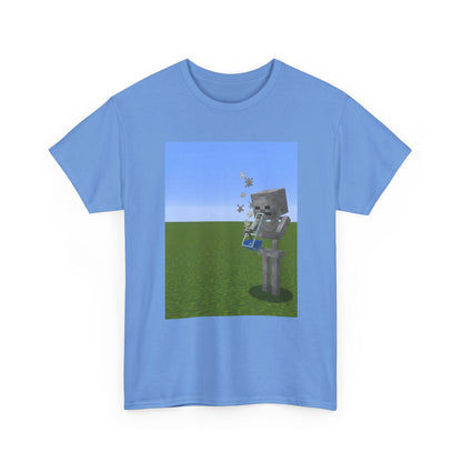 Minecraft Skeleton Taking A Hit Tee