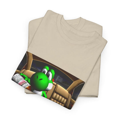 Yoshi Pouring Lean In Car Tee