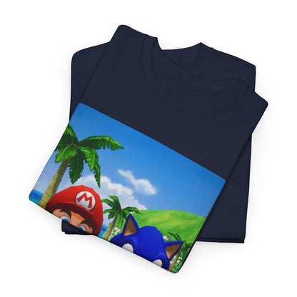 Mario And Sonic Flipping The Bird