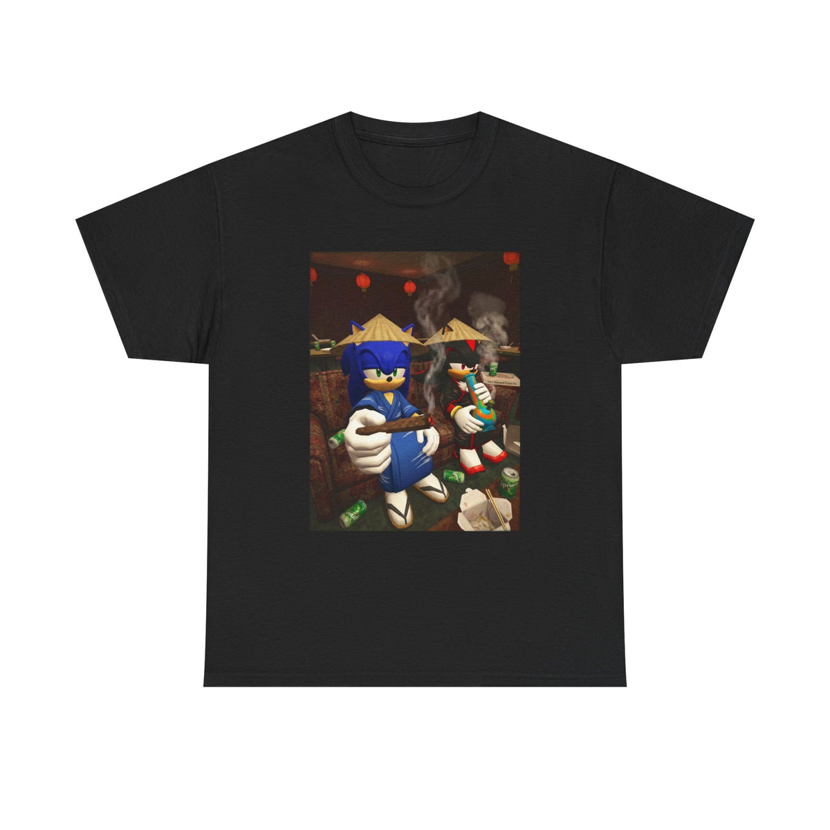 Sonic And Shadow Chillin' Like Villains Tee