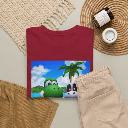 Yoshi and Dry Bones Flipping Off (Design 4)