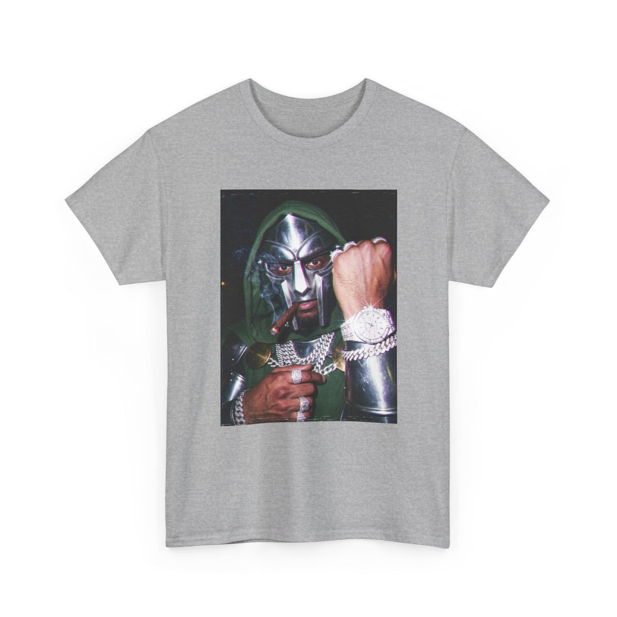 Masked Rapper Smoking Cigar Tee
