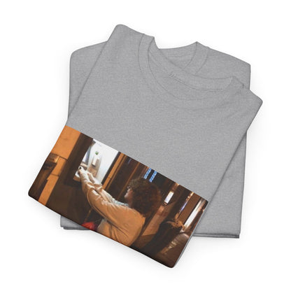 Gravity Defying Green Graphic Tee