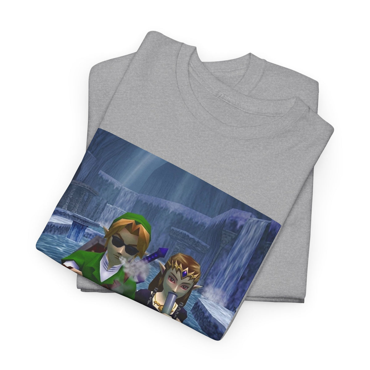 Hyrule Heroes Chilling In Ice Cavern