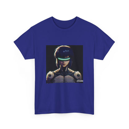 Cybernetic Major Motoko Kusanagi Glitch Art Tee
