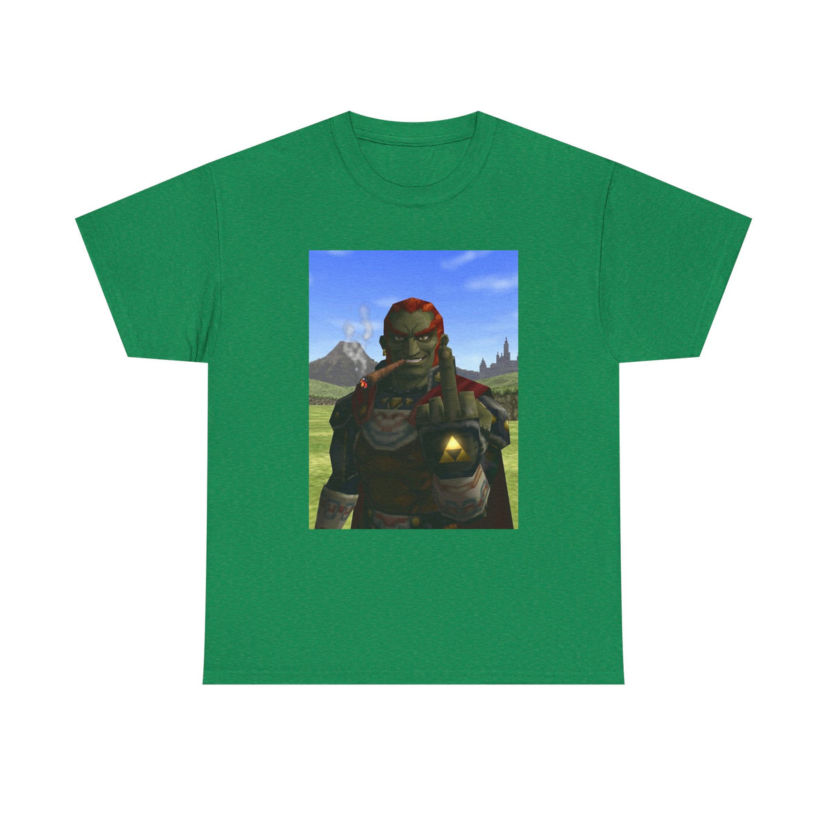 Ganondorf Smoking, Flipping Bird Tee