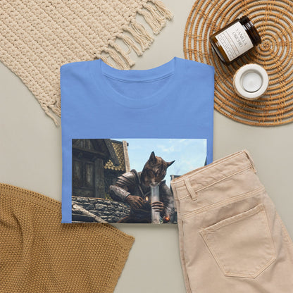 Neon Haze Horizon Graphic Tee