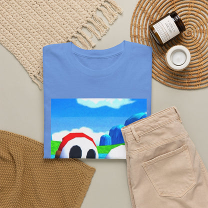 Shy Guy And Boo Flipping The Bird Tee