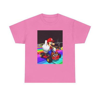 Mario Kart Smoking Blunt Middle Finger