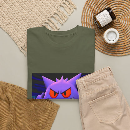 Gengar Flipping The Bird Halloween Tee