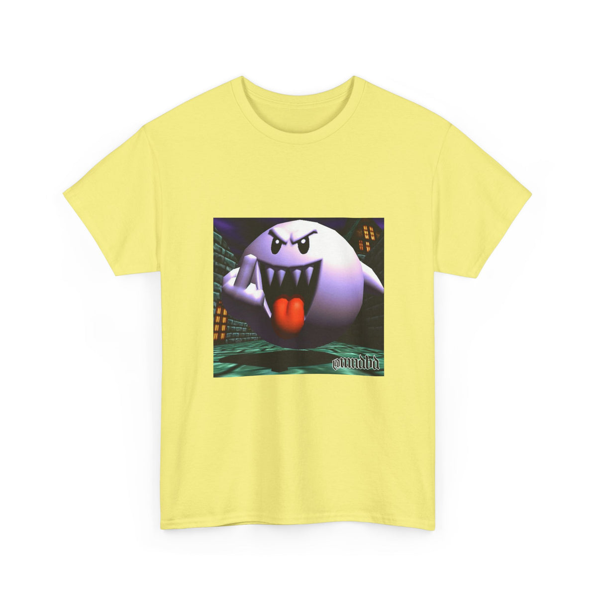 Aggressive Boo Flipping The Bird Tee