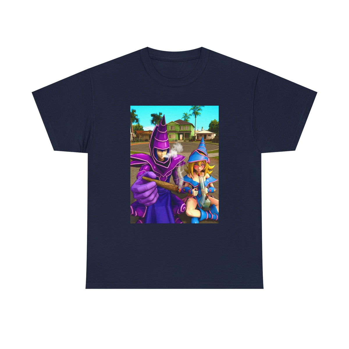 Dark Magician And Girl Smoking Up