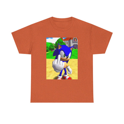 Sonic Flipping The Bird Tee
