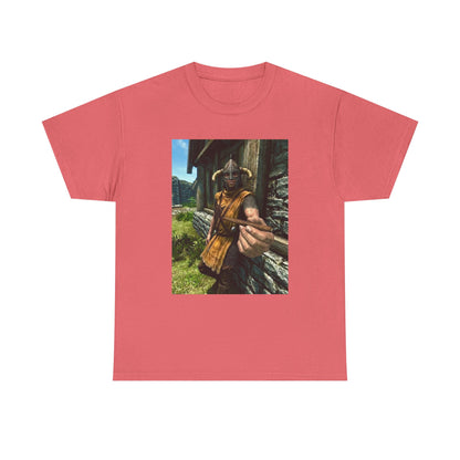 Horned Warrior Offering A Blunt Tee