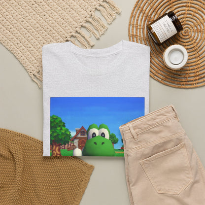 Yoshi Giving The Finger On A Tee