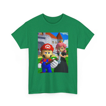 Mario And Peach Chilling At The Castle