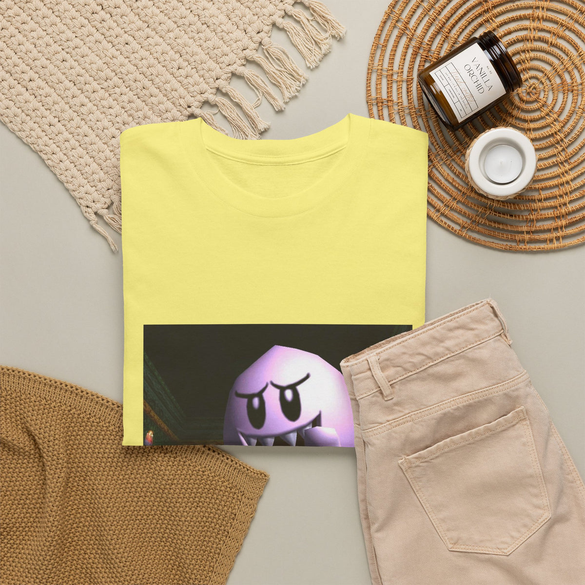 King Boo Flipping Mario The Bird Tee