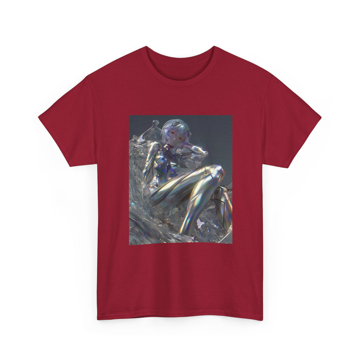 Liquid Chrome Flowing Tee