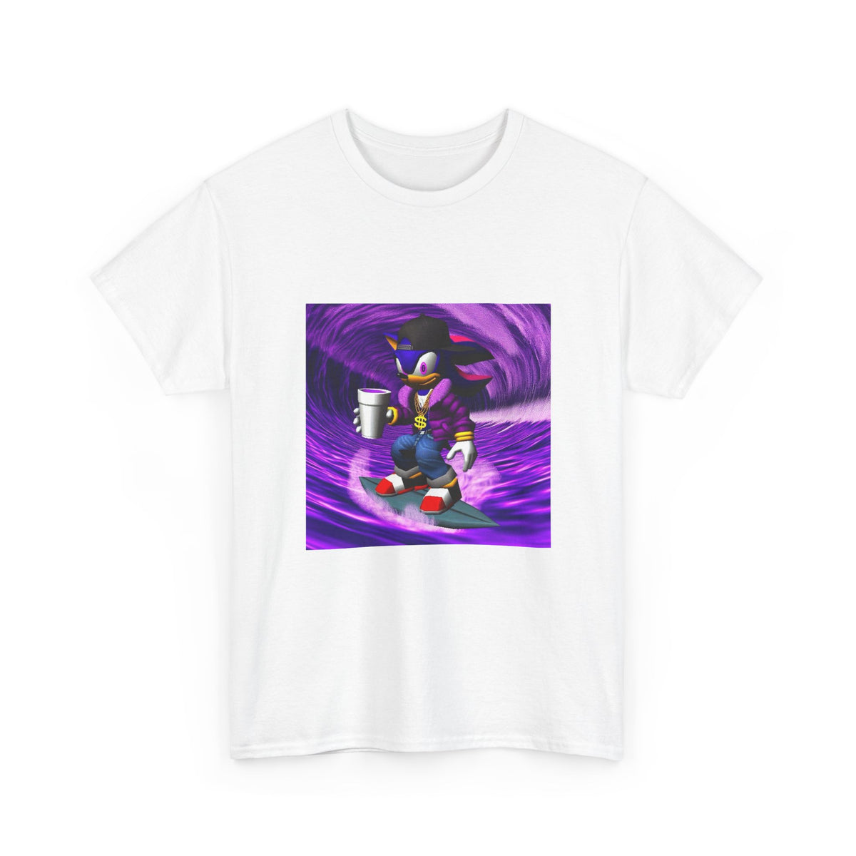 Shadow Surfing Purple Wave With Lean
