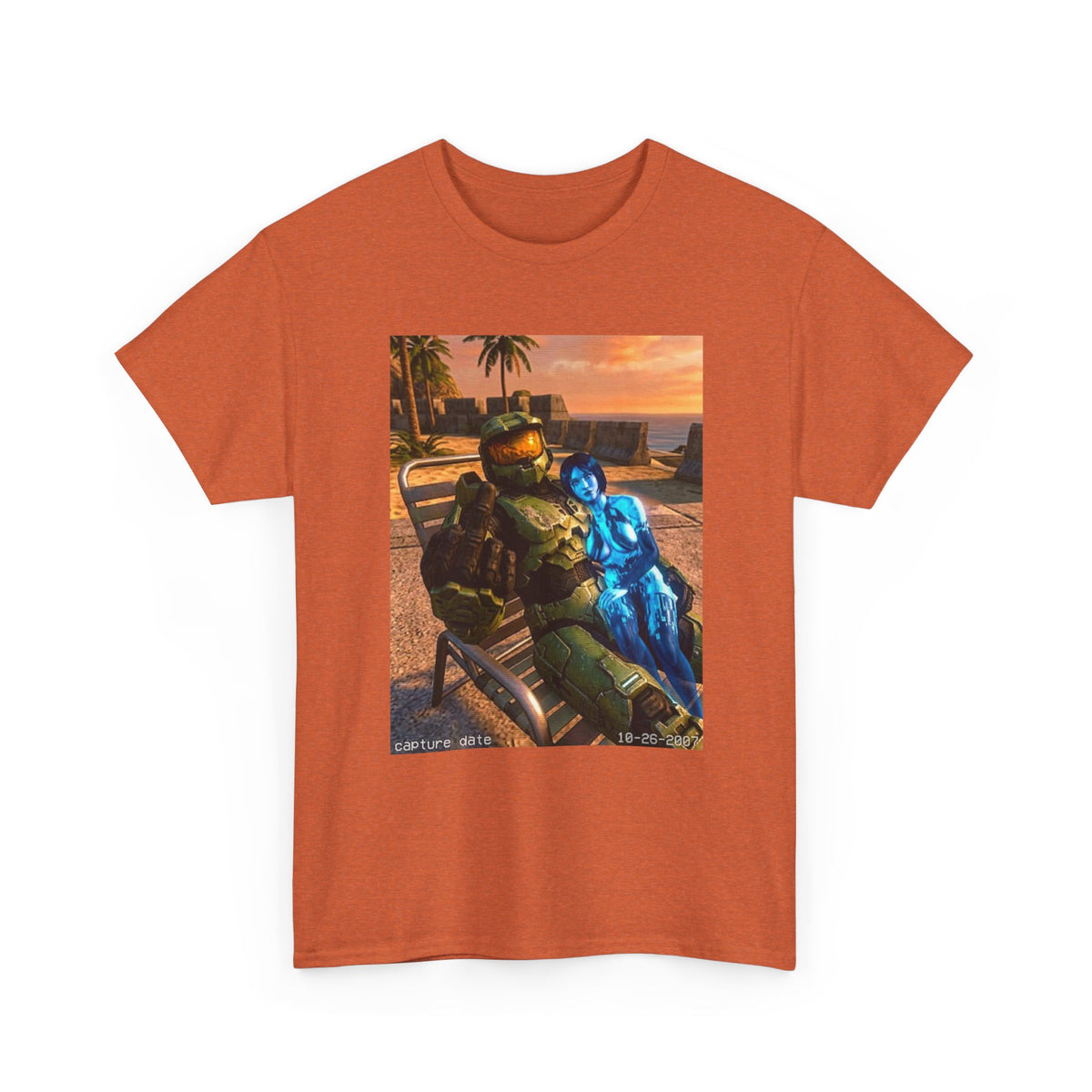 Master Chief And Cortana Chillin' On The Beach
