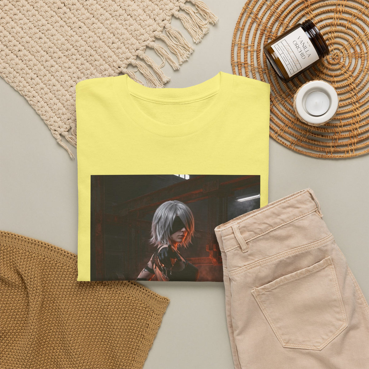 2B Pointing in Fiery Industrial Zone Tee