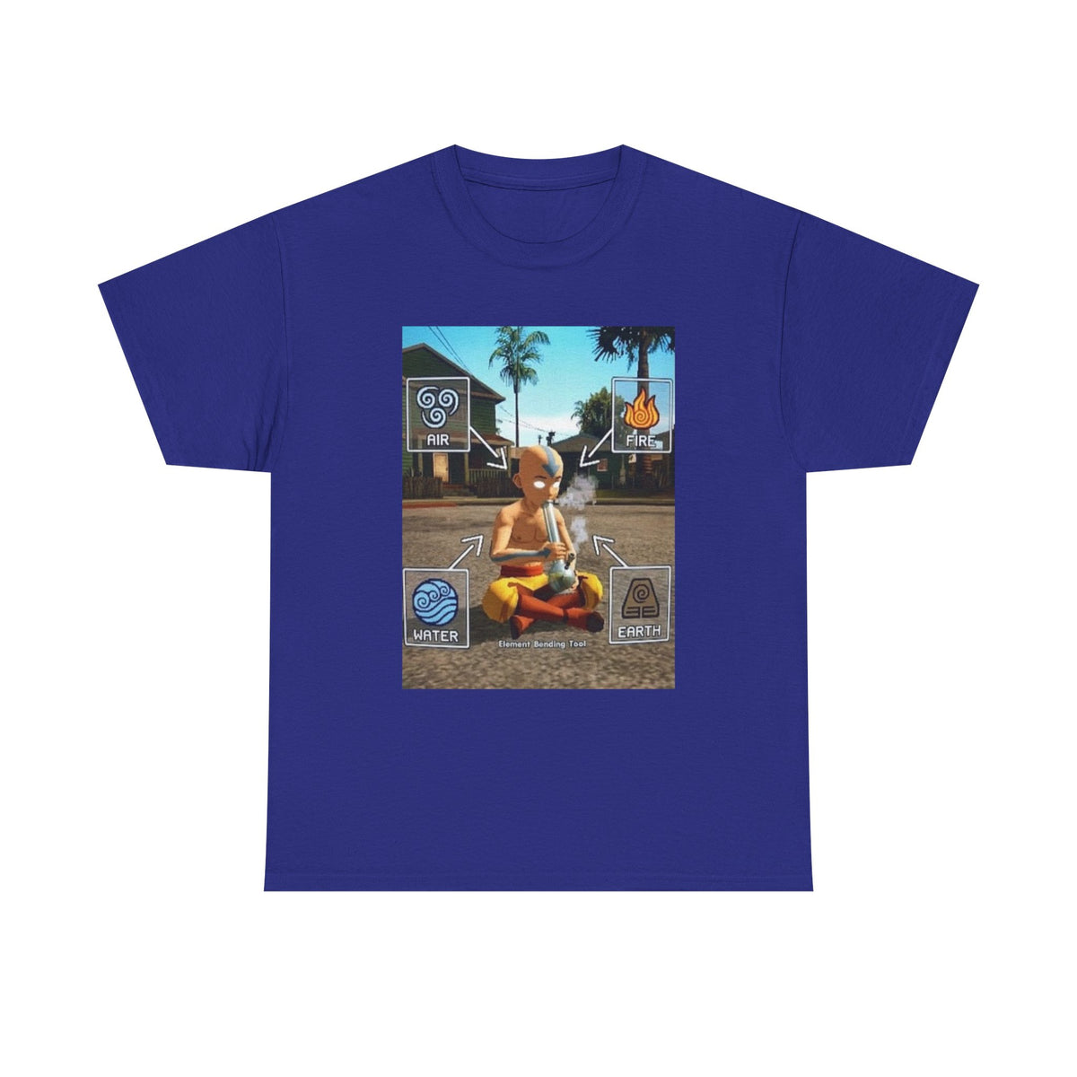 Aang Smoking On The Street Tee