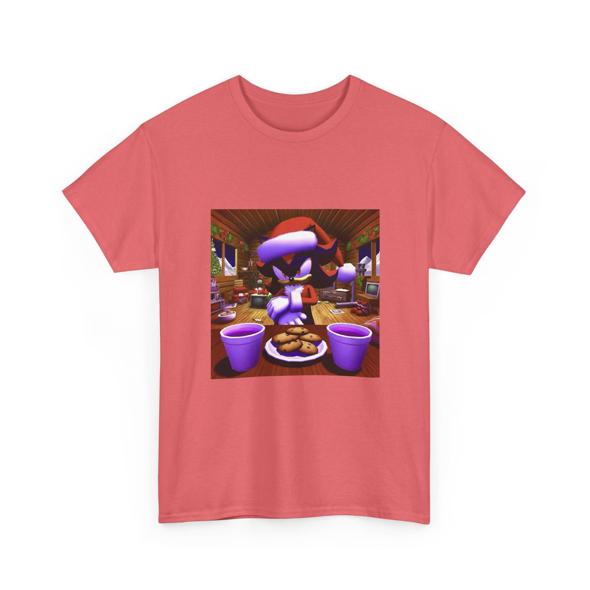 Shadow The Hedgehog Christmas Chill Tee