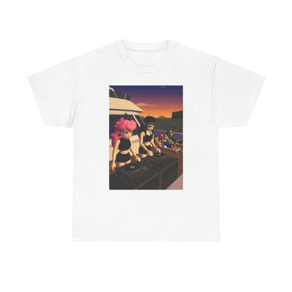 N64 Waifus DJ Yacht Party Tee