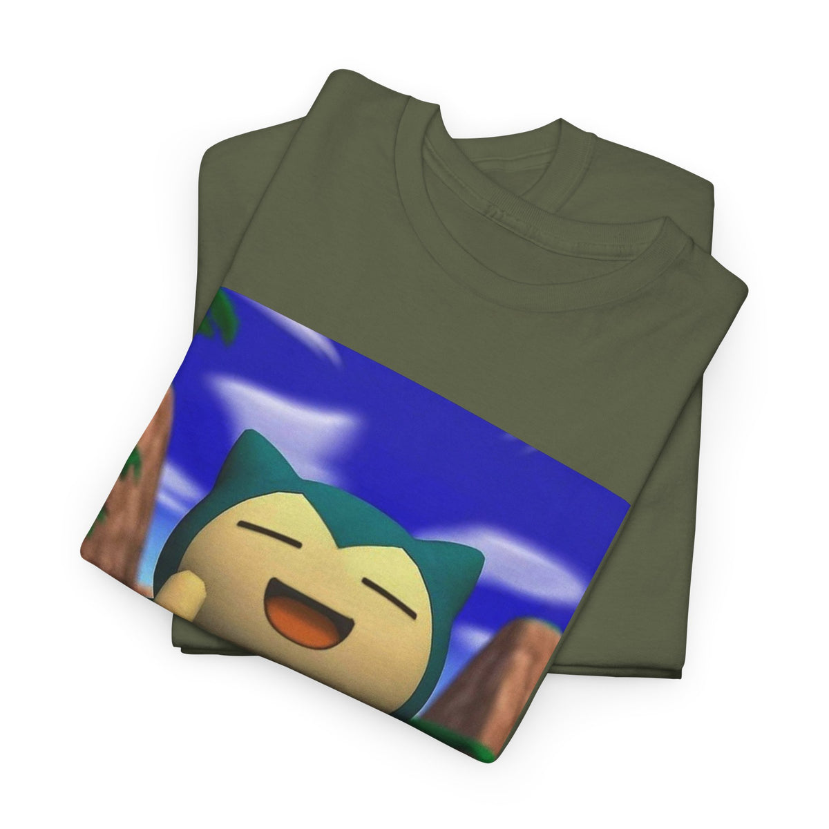Snorlax Flipping The Bird Tee