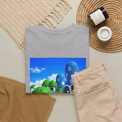 Yoshi and Dry Bones Flipping The Bird Tee (Design 4)