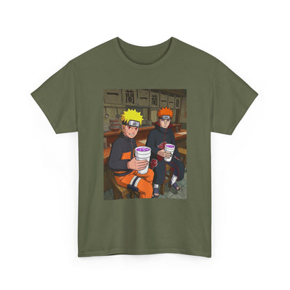 Naruto And Pain Sipping Lean Tee