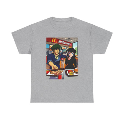 Spike and Bowsette Fast Food Smoke Session Tee