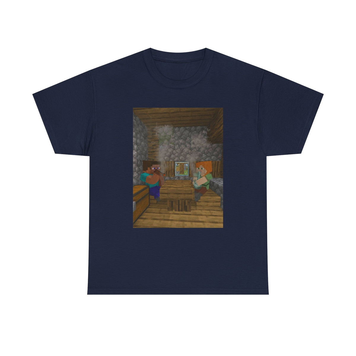 Minecraft Friends Chillin' and Toking Tee
