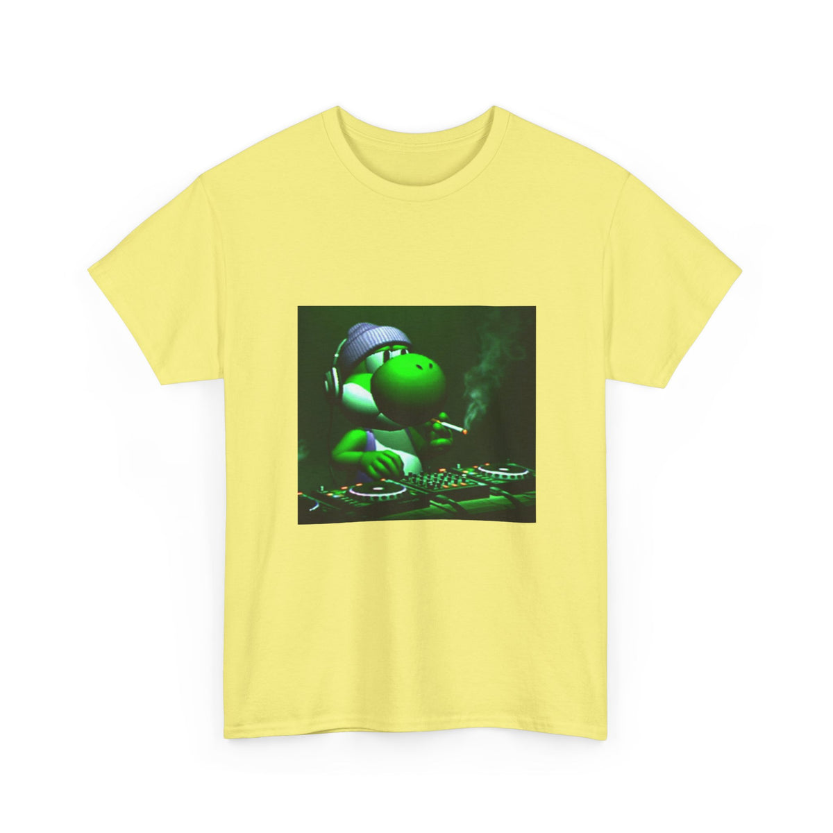 DJ Yoshi Smoking & Mixing Beats