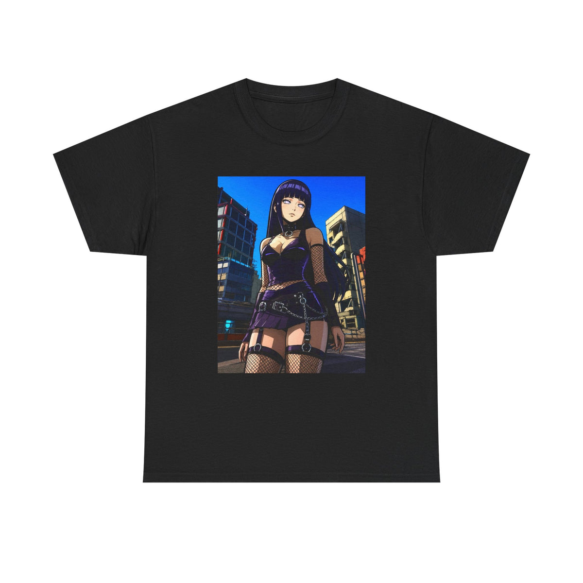 Goth Anime Girl Street Style Tee