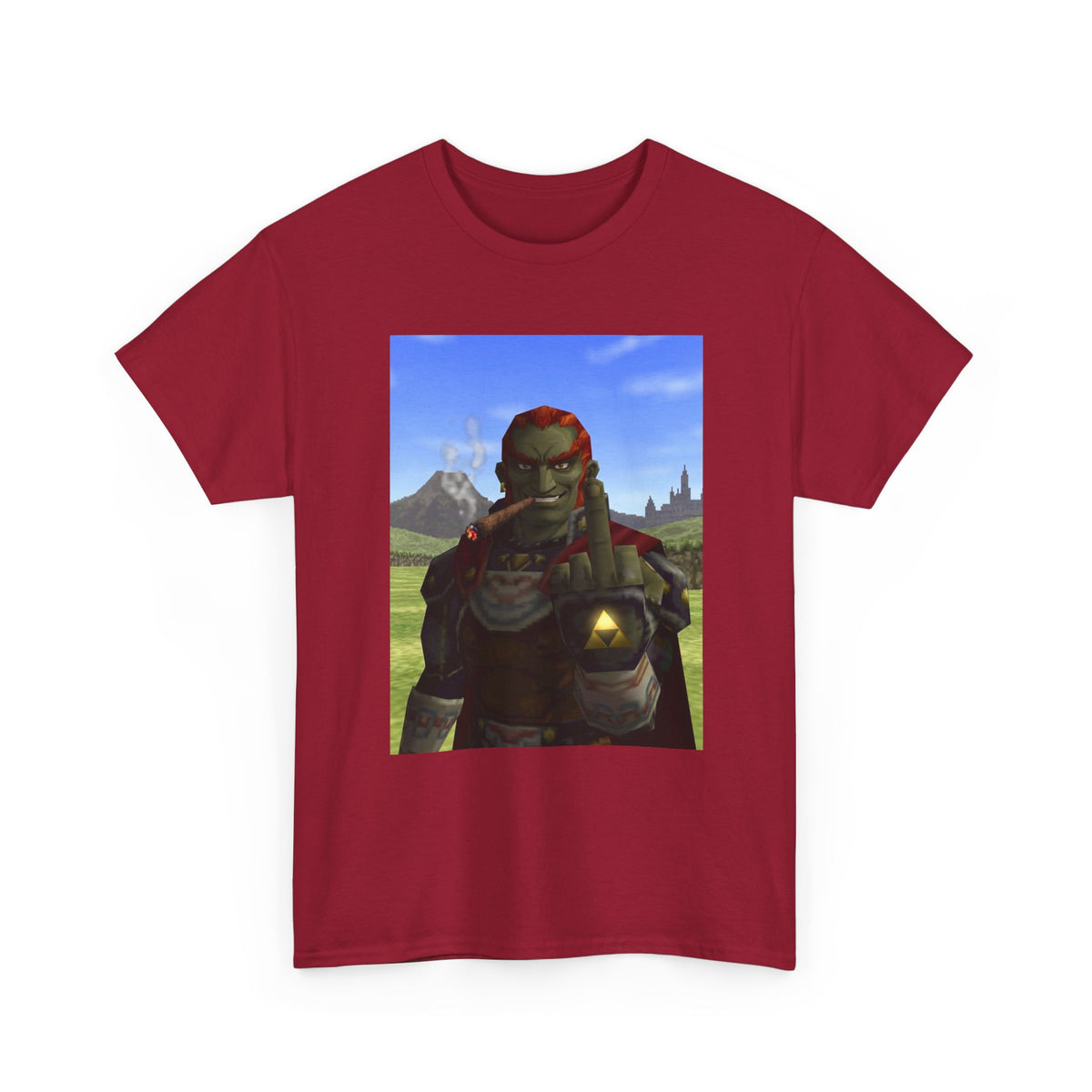 Ganondorf Smoking, Flipping Bird Tee