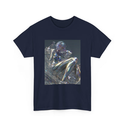 Liquid Chrome Flowing Tee