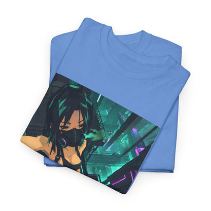 Midnight Ember Leaf Graphic Tee