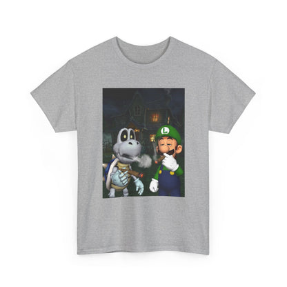 Luigi And Dry Bones Smoking Cigars Tee