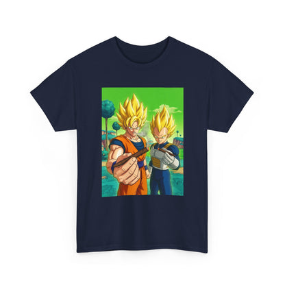 Goku And Vegeta Sharing A Smoke