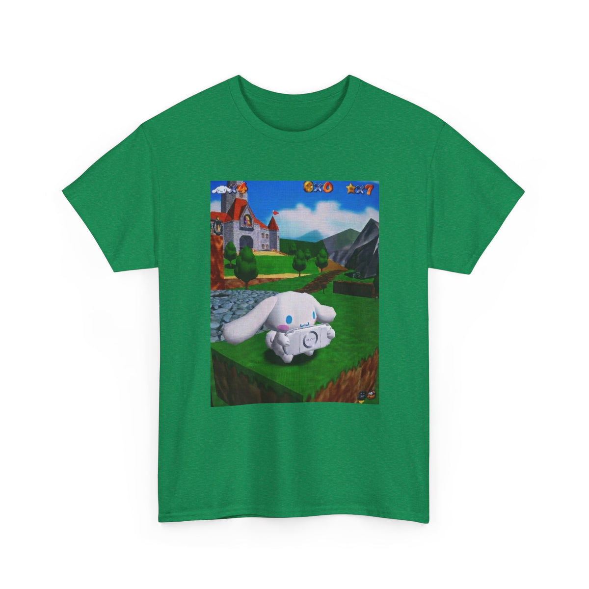 Cinnamoroll Gaming PSP In Castle Courtyard Tee