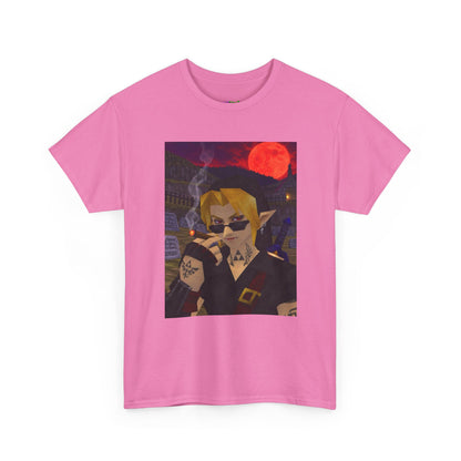 Mystic Green Canvas Graphic Tee