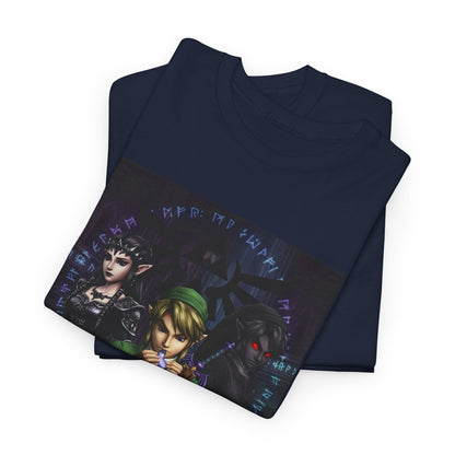 Ocarina Playing Link, Dark Link, And Shadow Zelda