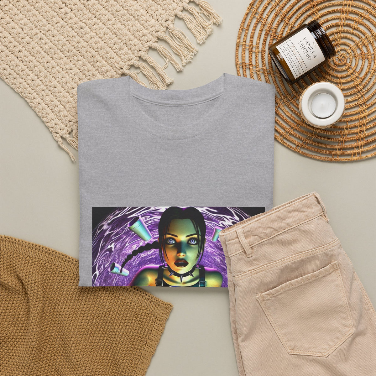 Digital Drip II Abstract Design Tee
