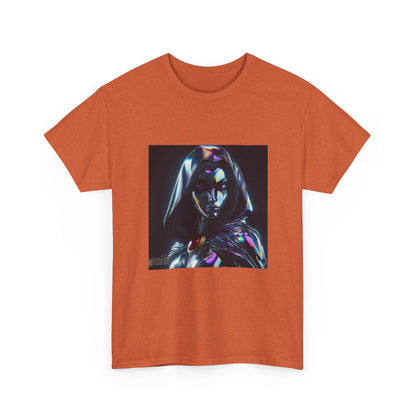 Holographic Raven Sorceress Shimmers Mysteriously