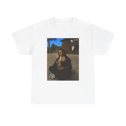 Mona Lisa Hitting The Bong Tee