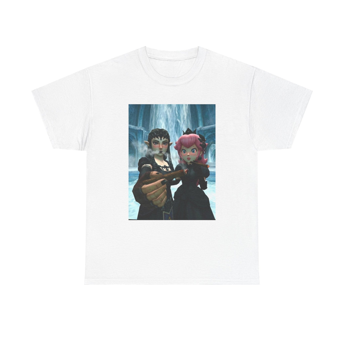 Goth Princesses Smoking Blunts Tee